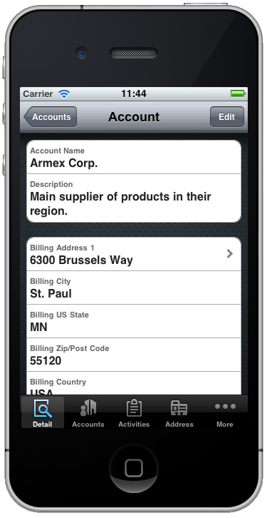 CRM Mobile App Oracle CRM Mobile App