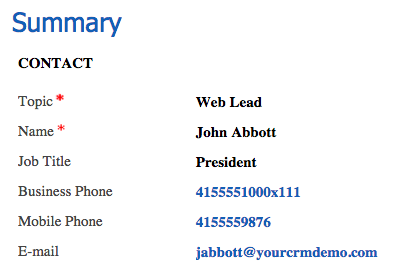 managing extension numbers in crm phone extension number